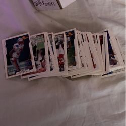 upper decker mvp 2000 football set with rookies