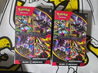 Pokemon TCG Mega Evolution Pitch Black Booster Bundle