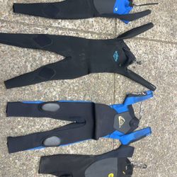 Kids Wetsuits Full suit Spring Suit Sizes 8, 10, 12