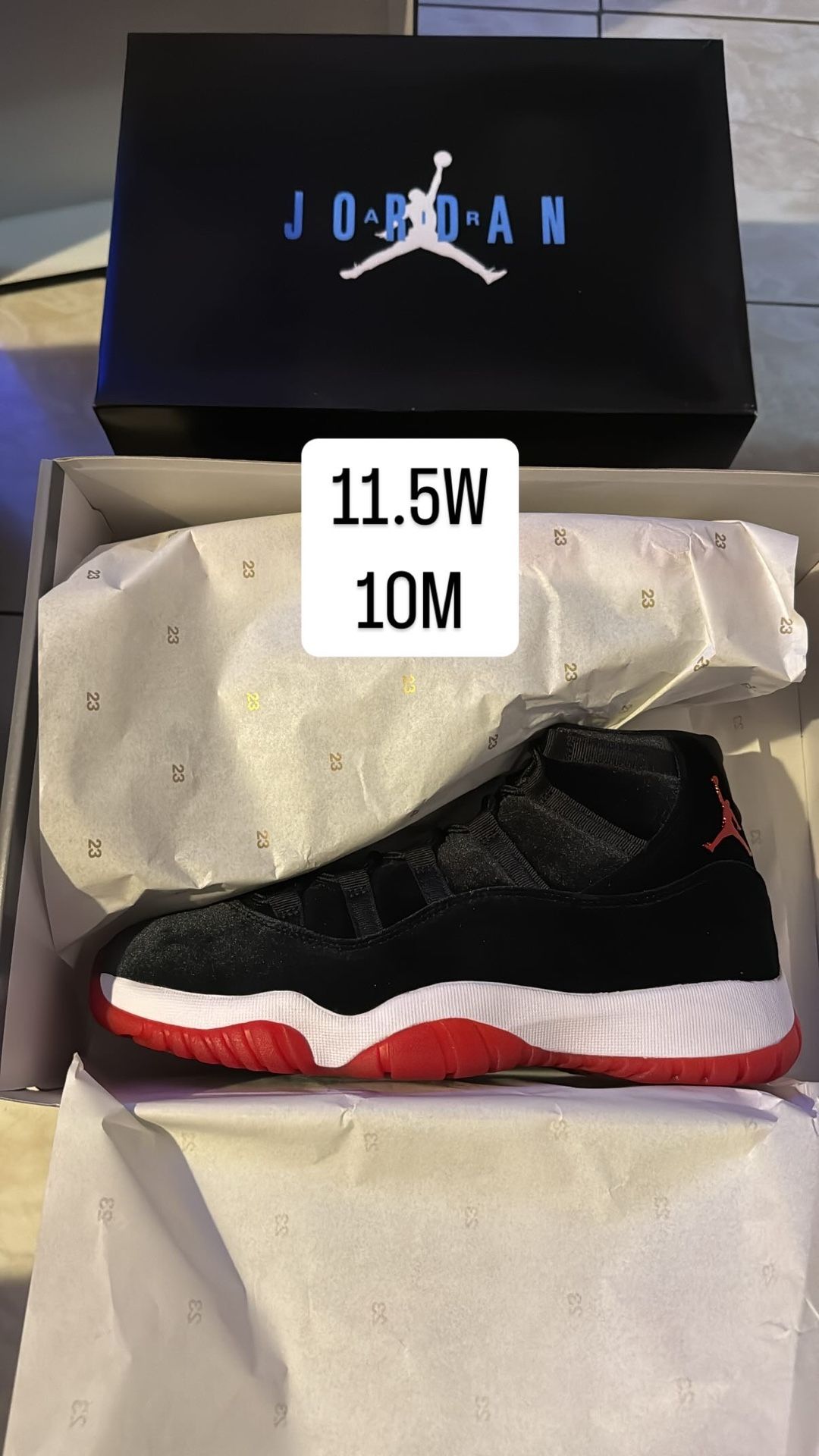Jordan 11 Velvet Bred