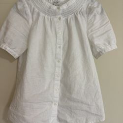 Jcrew Linen Top