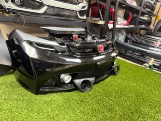 2013-2015 HONDA CIVIC SEDAN MUGEN RR STYLE FRONT BUMPER CONVERSION