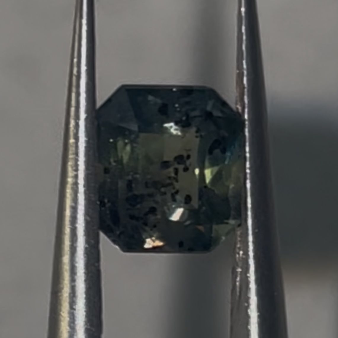 1.25Ct Natural Green Sapphire From Sri Lanka