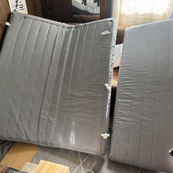 Tri-Fold Memory Foam Mattress , but I've unfolded one of the folds.