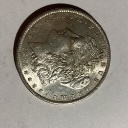 1885 Morgan Silver Coin Dollar New Orleans