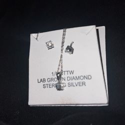 Diamond Necklace/ Earrings