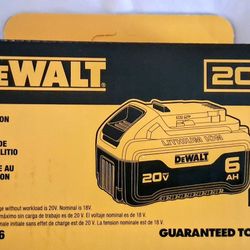 DeWalt 20v 6ah Battery 