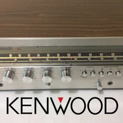 Kenwood KS-4000R AM / FM Stereo Receiver All Original Made in Japan Rare Works Sounds Great Clean!