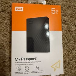 WD My Passport 5T