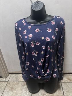 Long Sleeve Floral Shirt
