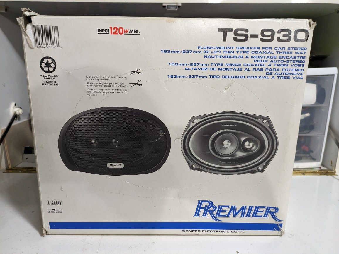 Pioneer Premier 6x9 Car Speakers 