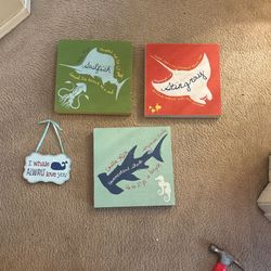 Beach Wall Signs
