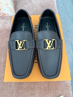 Louis Vuitton Monte Carlo Moccasin Loafers - Brown/Gold LV Buckle - Size 8.5 LV (US 10- 10.5) - Brand New