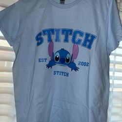 Stitch Custom Made T Shirt