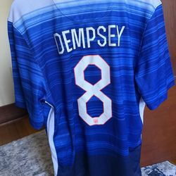 Nike USA Clint Dempsey Soccer Jersey Men’s L