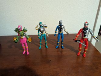 Power rangers bundle toy set