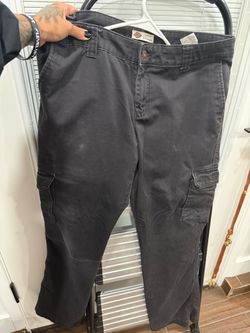 Dickies Women's Dark Gray Cargo Pants