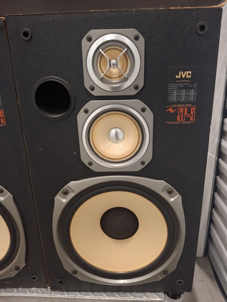 Sp 7900bk Jvc Floor Speakers Baffles JVC SP-X550BKE Photo, Audio Vidéo