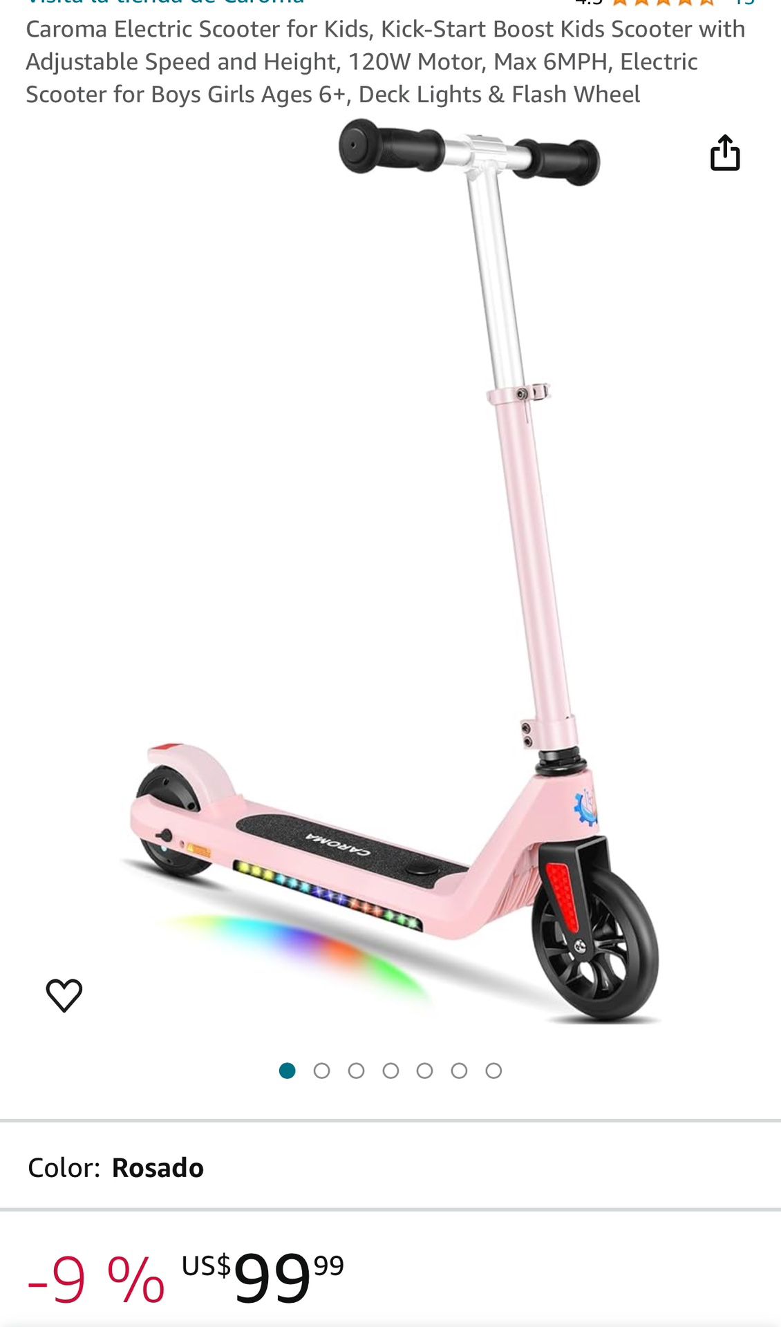 Scooter For Kids Eléctric