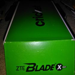 Brand New In The Box Z T E Blade X Max For Cricket And AT&T