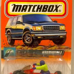 Matchbox Snow Explorer #76 Snowmobile