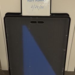 Zion vertical display cases with risers - 2 left!