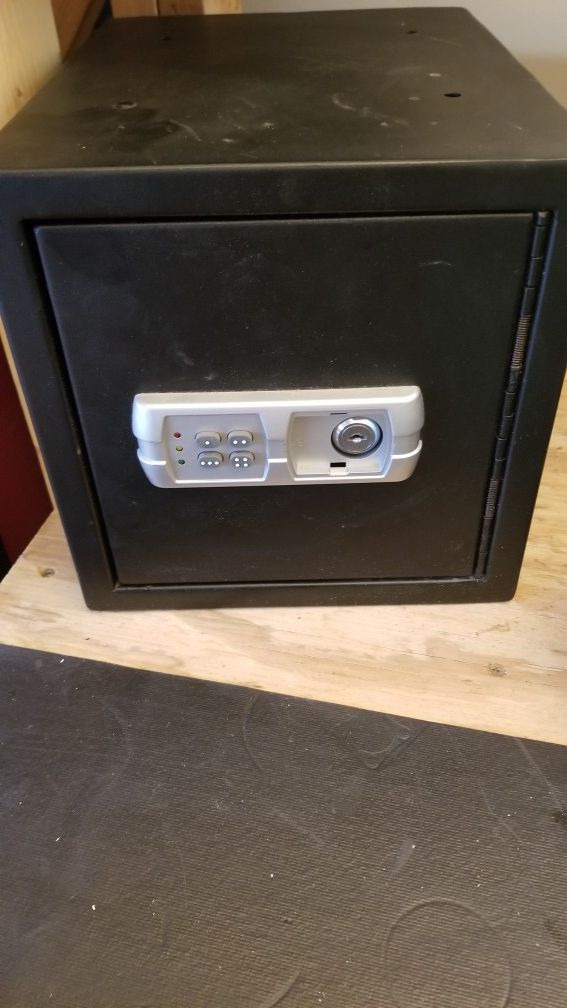 Small stack on safe