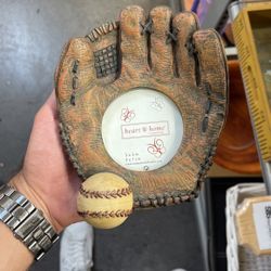 Baseball Glove Picture Frame
