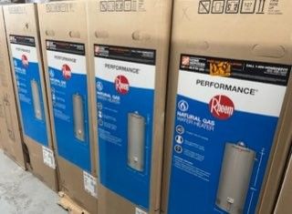 Water Heaters Rheem 40 And 50 Gallons