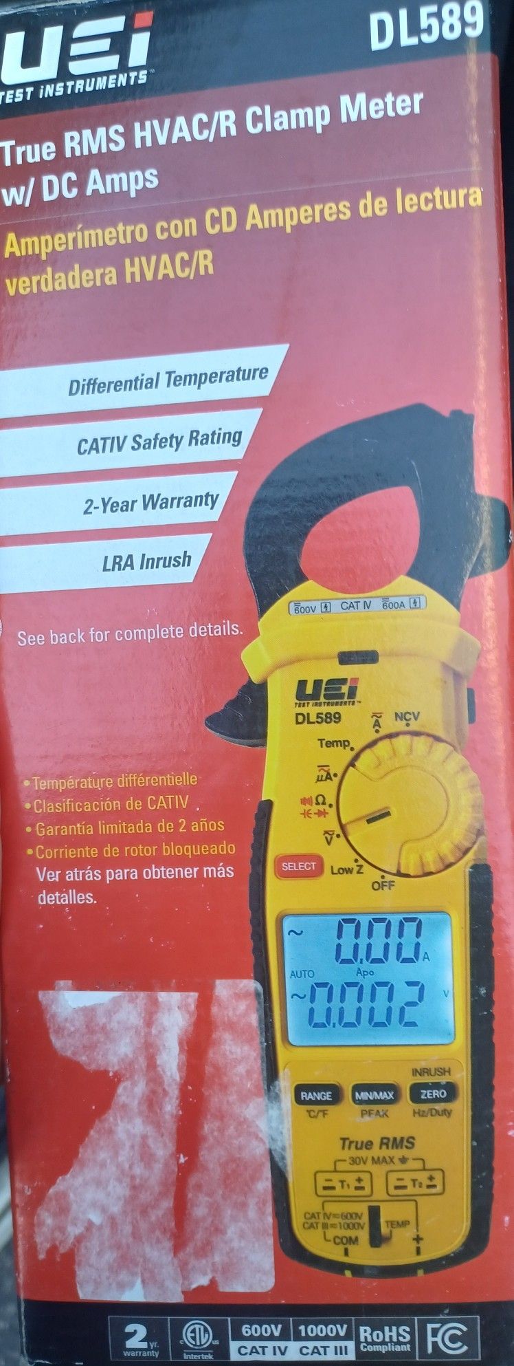 UEI DL589 Multimeter 