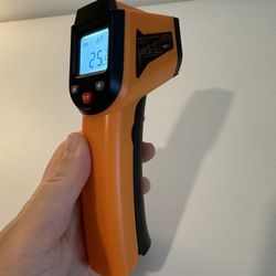 Infrared Thermometer Laser Temperature Gun 774, Meat Food Candy