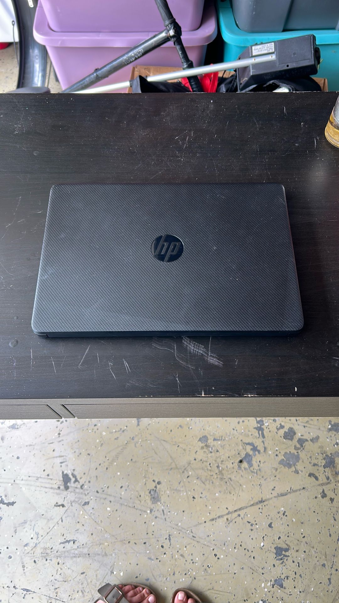 HP 14-inch laptop (with charger)