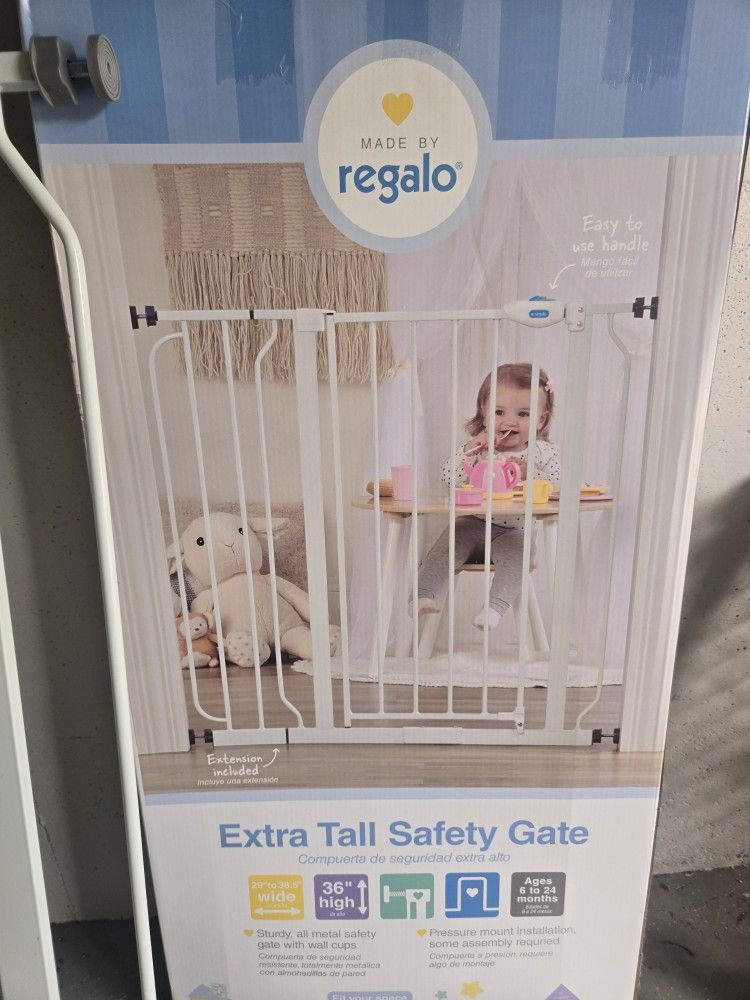 Saftey Gates With A Gate Door For Easy Acess