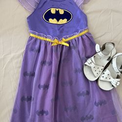 Batgirl PJ Size 2t 