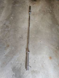 7 foot 45lbs Olympic 2" weight bar