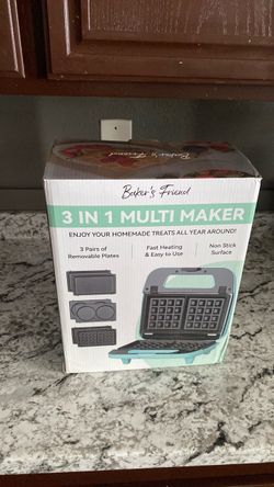 Baker’s friendly 3 in 1 multi maker