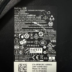 Genuine Dell Inc AC/DC Adapter P/N: FWCRC 19.5V 12.3A 240W OEM