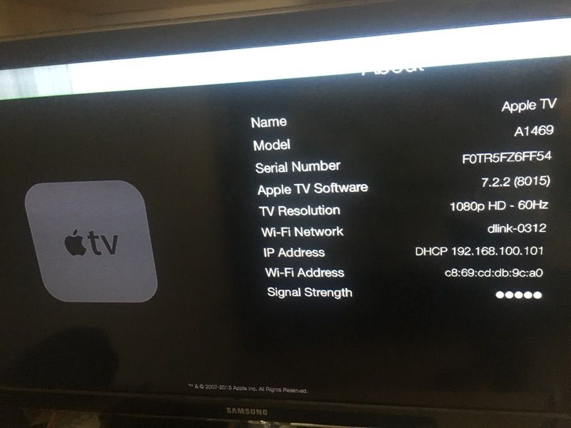 Apple TV and Samsung TV Bundle