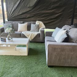 Gray Couch Set 