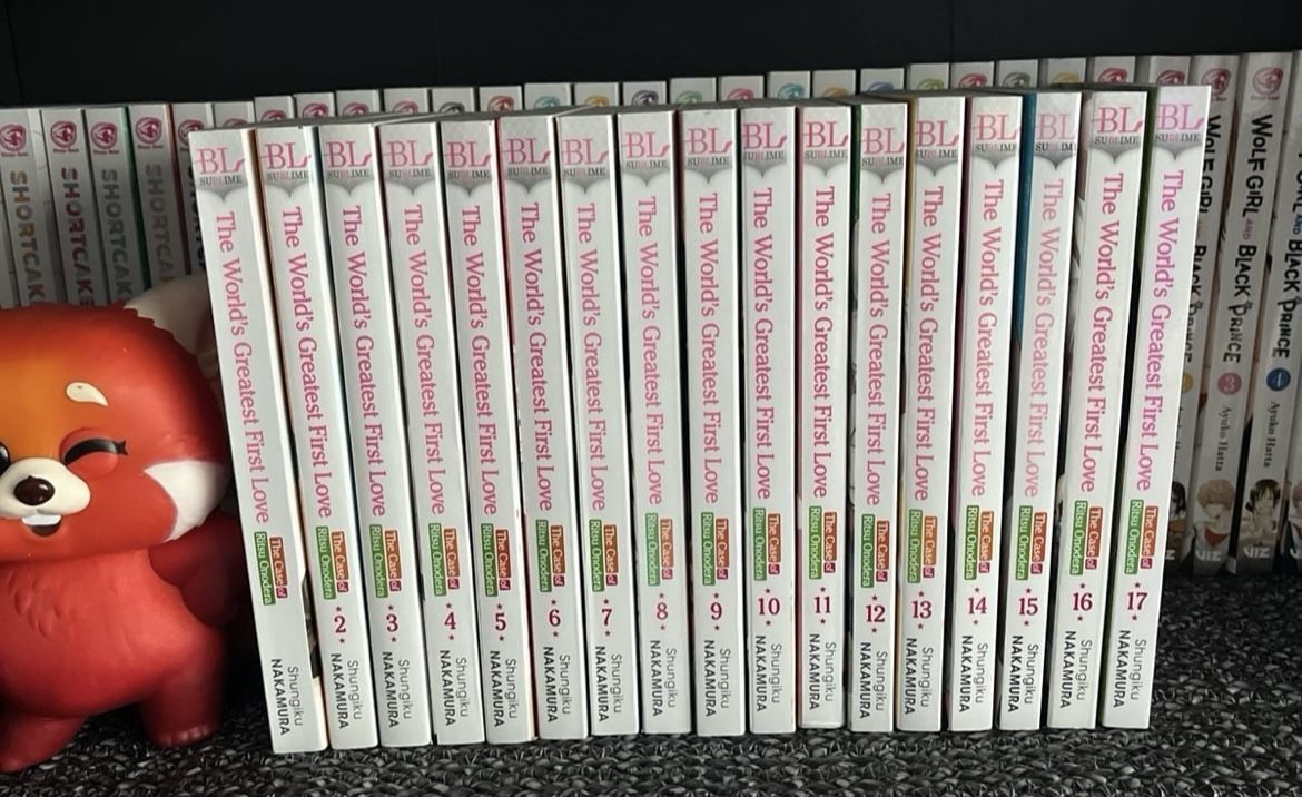 The World’s Greatest First Love BL Manga Volumes 1-17 ~ Shipping Only