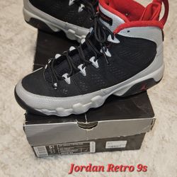 Jordan Retro 9s, Kilroy's, Size 5