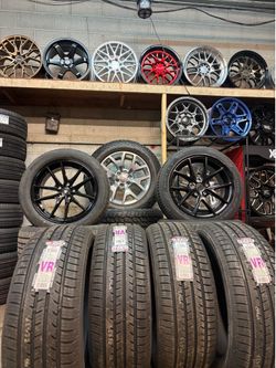 NEW TIRES & RIMS - for all makes and models with payment plan financing available ✅🏦