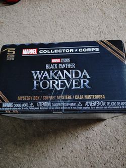 Funko Pop Black Panther 5 Pc Collectors Box