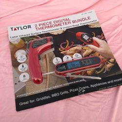 🔥 Taylor 2 Piece Digital Thermometer Set