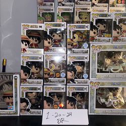 One Piece Pops For Megacon