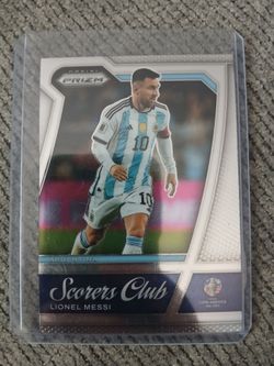 2024 Panini Prizm CONMEBOL Copa America Scorers Club #1 Lionel Messi trading card