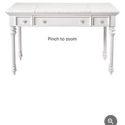 Disney Princess White Vanity Desk