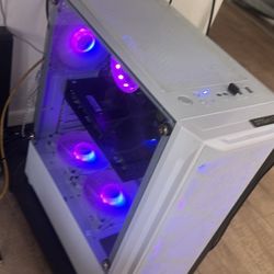 STGAubron Gaming PC Computer Desktop, GTX 1660 Ti 6G GDDR6, Intel Core I7 up to 3.9 GHz, 16G RAM, 512G SSD, WiFi, BT 5.0, RGB Fan x 6, RGB BT Sound Ba