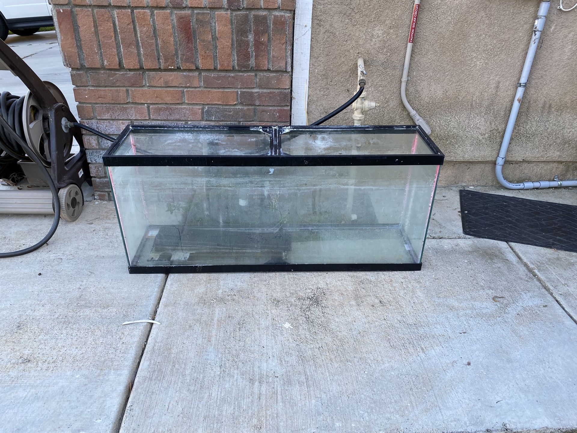 55 gallon fish tank.