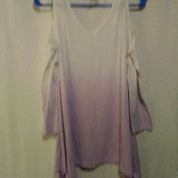 Shirt Lavender & White